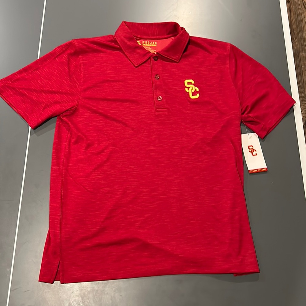 NWT USC University of Southern California Polo